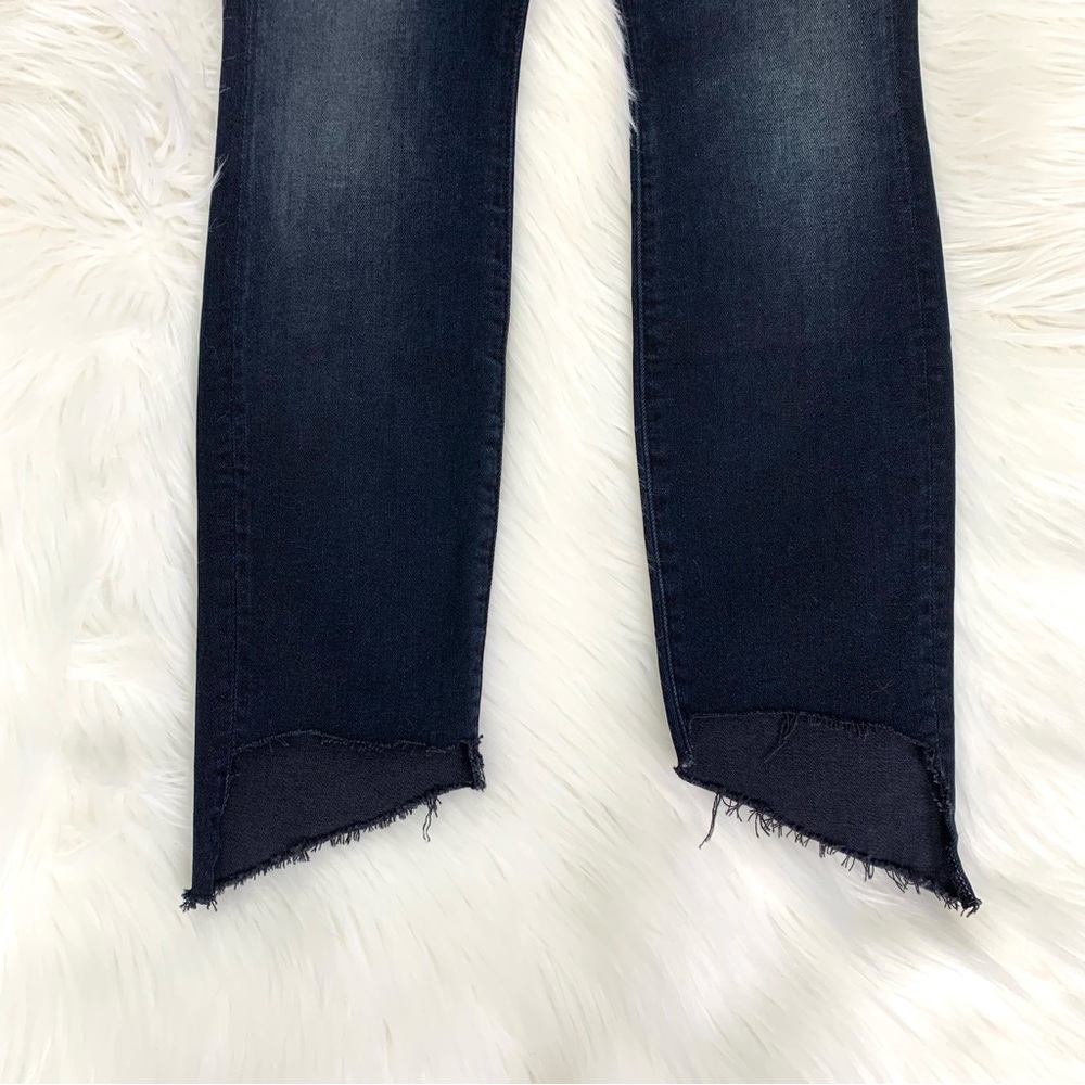 MOTHER Stunner Zip Two Step Ankle Fray Jeans in LAST CALL SIZE 24 - Picture 11 of 13
